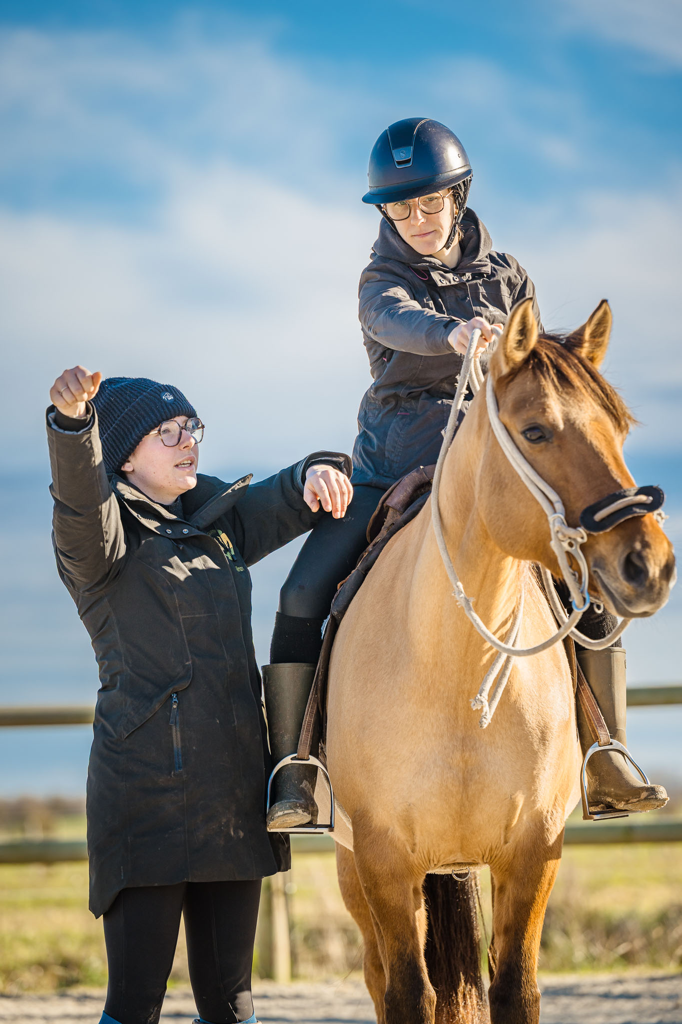 Initiation personnalisée à l'équitation