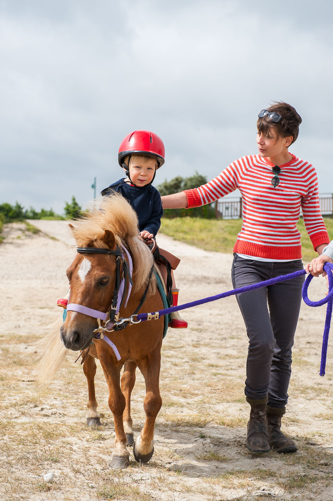 Tour à poney pour les enfants